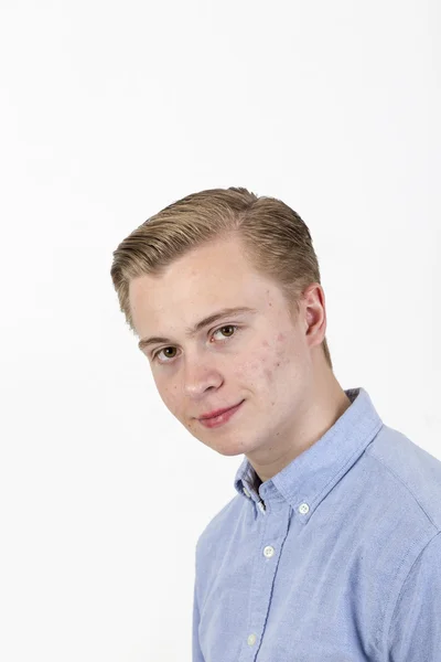 Cute teenage boy — Stock Photo, Image