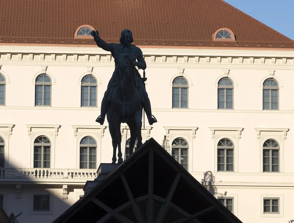 Ruiterstandbeeld van Maximiliaan bouwde ik in München, 1820 — Stockfoto