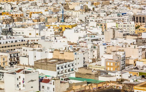 White houses in Arrecife, lanzarote — Stock Photo, Image