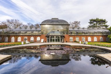 Frankfurt, Almanya palmengarten binanın giriş