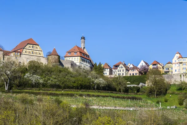 Rothenburg ob der Tauber, Bayern, Deutschland — Stockfoto