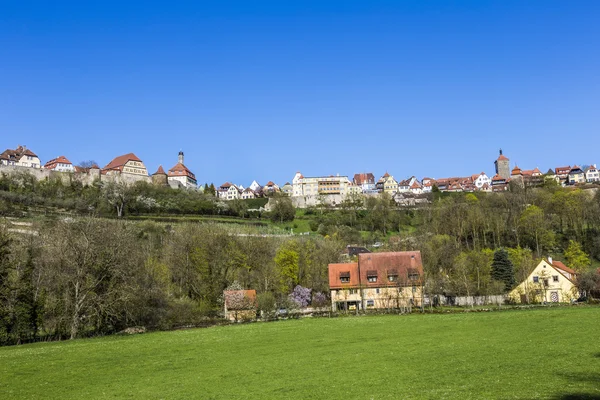 Rothenburg ob der Tauber, Bajorország, Németország — Stock Fotó