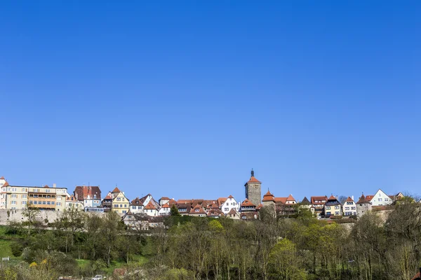 Rothenburg ob der Tauber, Bavyera, Almanya — Stok fotoğraf