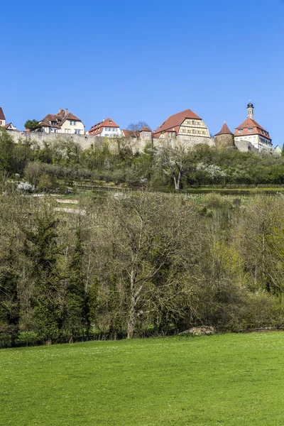 Rothenburg ob der Tauber, Beieren, Duitsland — Stockfoto