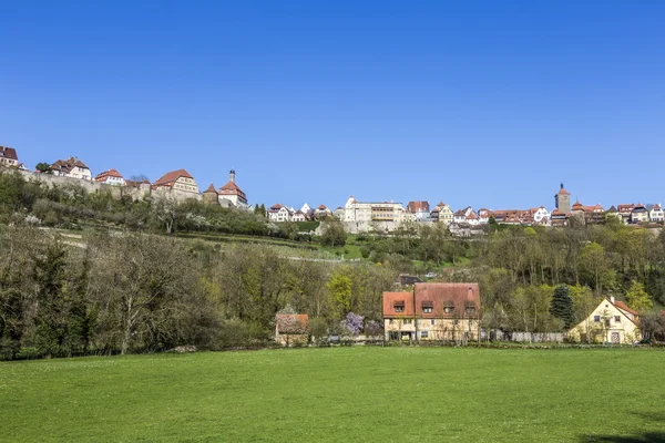 Rothenburg ob der Tauber，德国巴伐利亚 — 图库照片