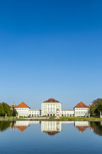 Zahrady zámku Nymphenburg v Mnichově — Stock fotografie