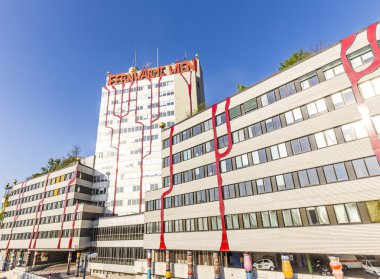 Viyana'da çöp kule-işleme tesisi