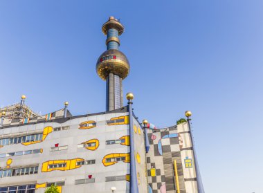Viyana'da çöp kule-işleme tesisi