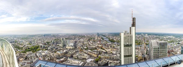 Panorama över Frankfurt/Main — Stockfoto