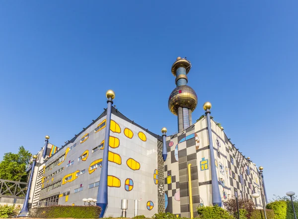 Torre de la planta de tratamiento de basura en Viena — Foto de Stock