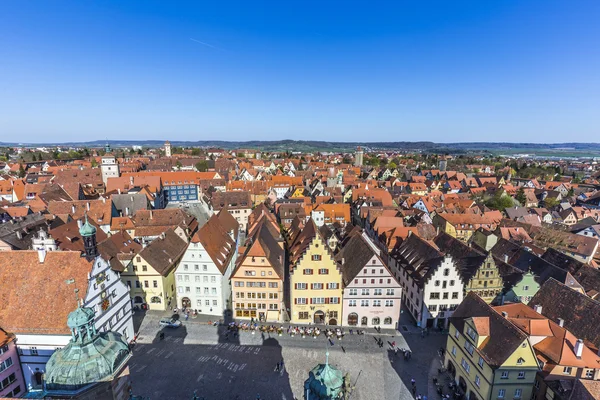 Rothenburg ob der Tauber, Bayern, Deutschland — Stockfoto