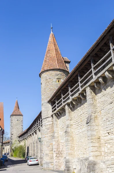 Rothenburg ob der Tauber, Baviera, Germania — Foto Stock