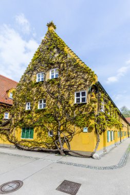 The Fuggerei is the worlds oldest social housing complex clipart
