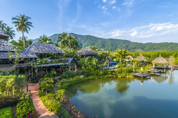 Spa och Hotell område i Koh Chang — Stockfoto