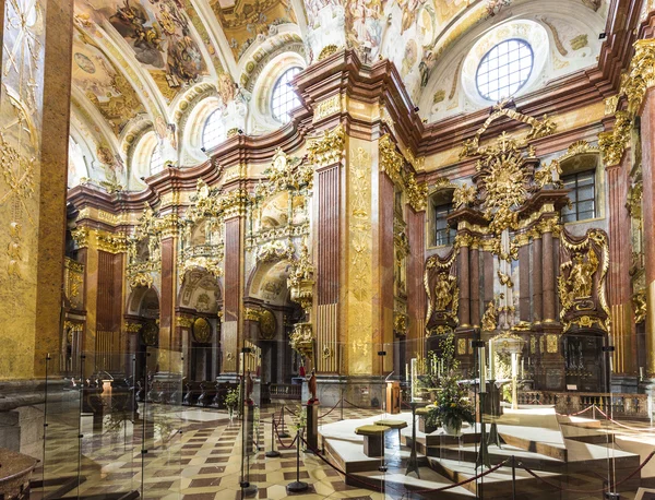 Igreja de São Pedro e Paulo na Abadia de Melk — Fotografia de Stock