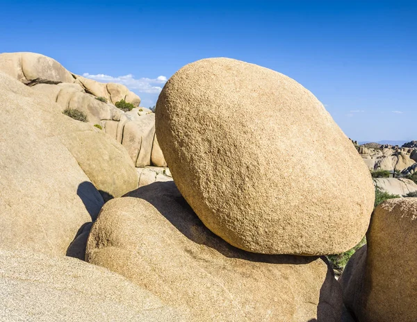 Scenic Jumbo rock in Joshua Tree National Park — Stock Photo, Image