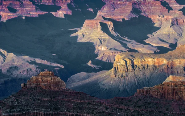 Spectaculaire zonsondergang bij de Grand canyon — Stockfoto