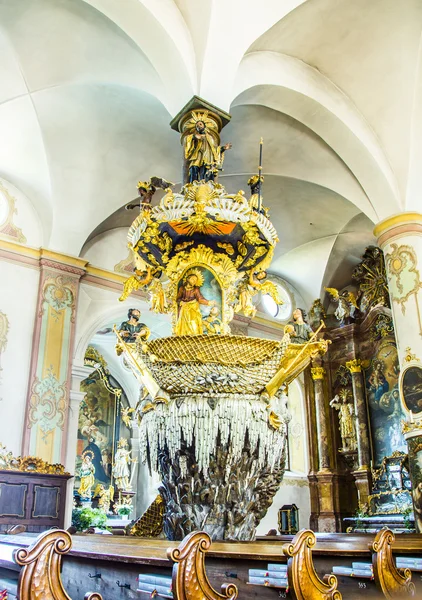 Famoso Fischerkanzel na abadia de Trunesco — Fotografia de Stock