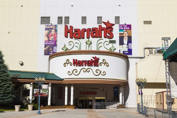 Gevel van Harrahs casino in Reno — Stockfoto