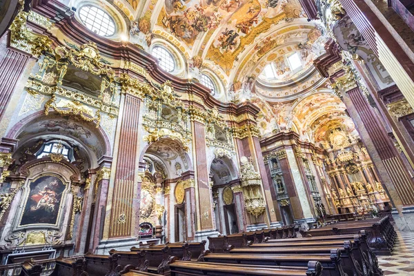 Iglesia de San Pedro y Pablo en la Abadía de Melk —  Fotos de Stock