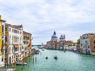 İtalya Venedik 'te Büyük Kanal