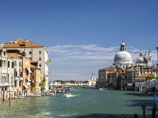 Canal Grande w Wenecji Włochy — Zdjęcie stockowe