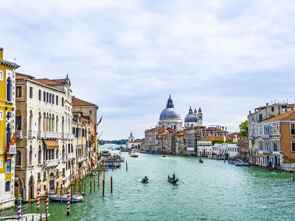 Canal Grande in Venedig Italien — Stockfoto