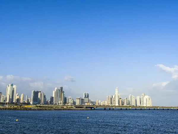 Skyline centro da cidade do Panamá — Fotografia de Stock