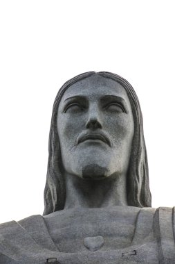 İsa'nın kurtarıcı heykel ayrıntılı