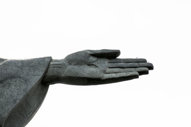 İsa'nın kurtarıcı heykel ayrıntılı