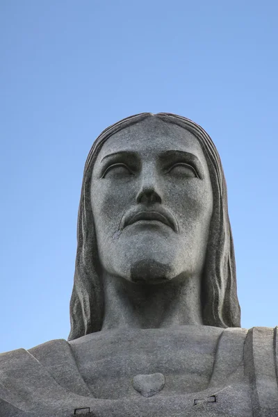 Христос Відкупителя статуя в деталях — стокове фото