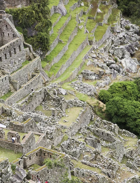 Şehir machu picchu Peru gizli — Stok fotoğraf