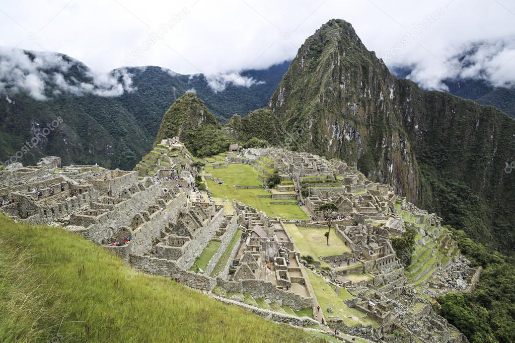 hidden city Machu Picchu in Peru