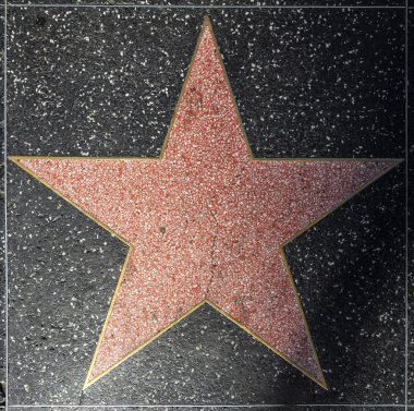 Hollywood Bulvarı'nda boş yıldız