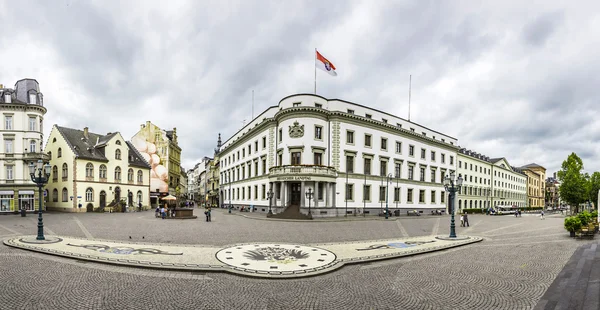 Casa da política, o Landtag Hessischer — Fotografia de Stock