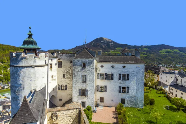 View to the old castle Hohensalzburg — Stock Photo, Image