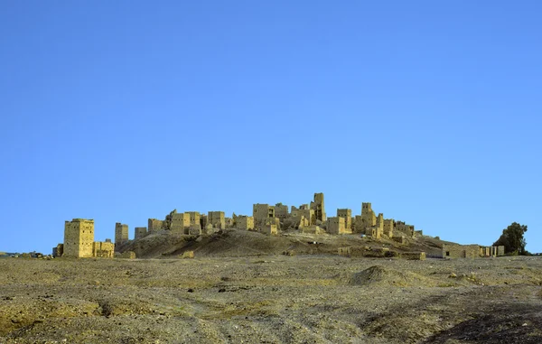 Velha ruína de Marib no Iêmen — Fotografia de Stock