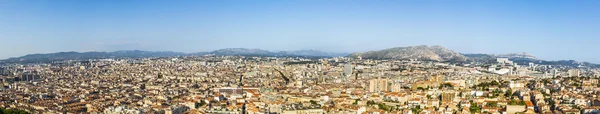 Pohled z Marseille z Notre-Dame de la Garde — Stock fotografie