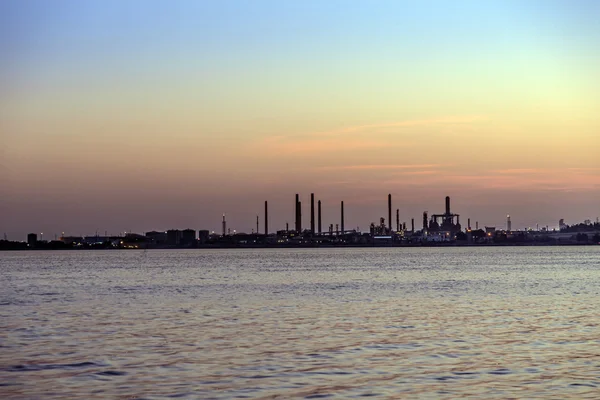 Refinería de petróleo en Marsella — Foto de Stock