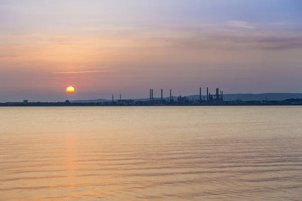 Refinería de petróleo en Marsella —  Fotos de Stock