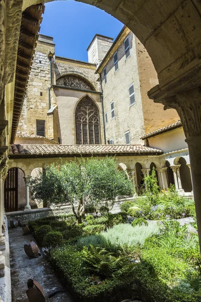 Claustro de la Catedral en Aix-en-Provence — Foto de Stock