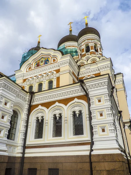 Catedral de Alexander Nevski, Tallinn, Estónia — Fotografia de Stock