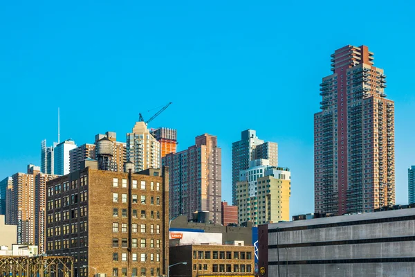 Cityview de Nova York a partir do lado leste — Fotografia de Stock