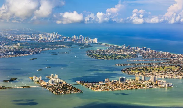 Kıyı Miami Hava — Stok fotoğraf