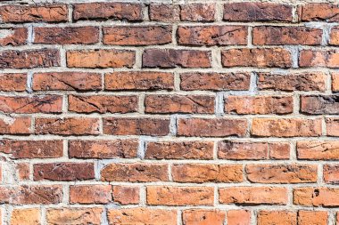 kırmızı tuğla duvar parçası