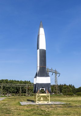 Alman Ww2 V2 roket Peenemuende