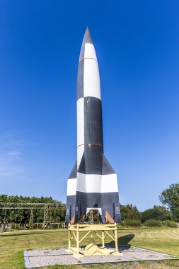 Alman Ww2 V2 roket Peenemuende