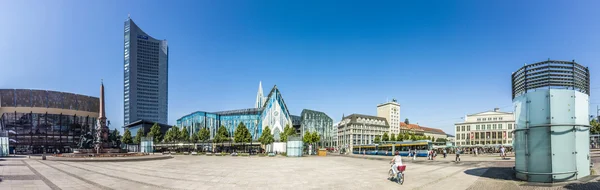 Vista panorâmica de leipzig — Fotografia de Stock