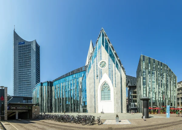 Modern University hall in Leipzig — Stock Photo, Image