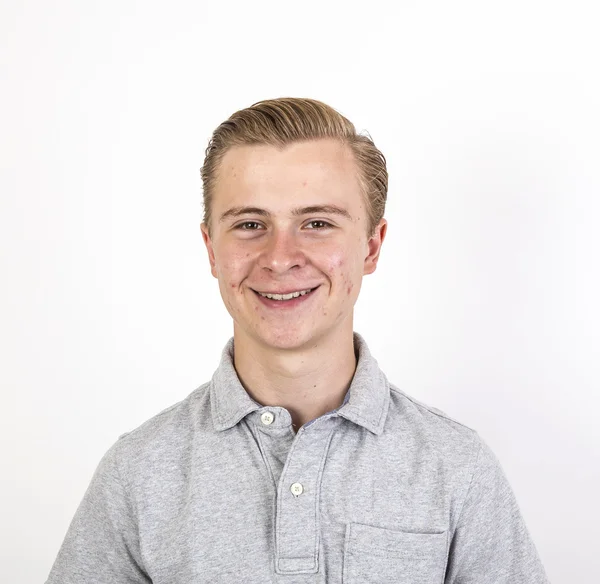 Portrait of cute teenage boy — Stock Photo, Image